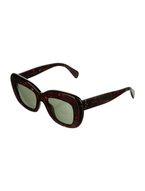 celine audrey tortoise shell sunglasses|Celine.